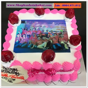 Bánh Sinh Nhật In Hình Ảnh - H139